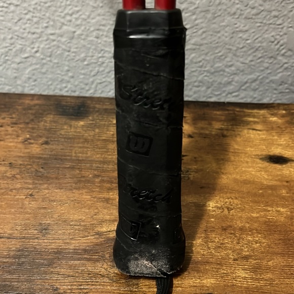 Wilson Red and White Racquet ball Racket - Picture 4 of 14